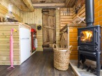 Kitchen and wood burner